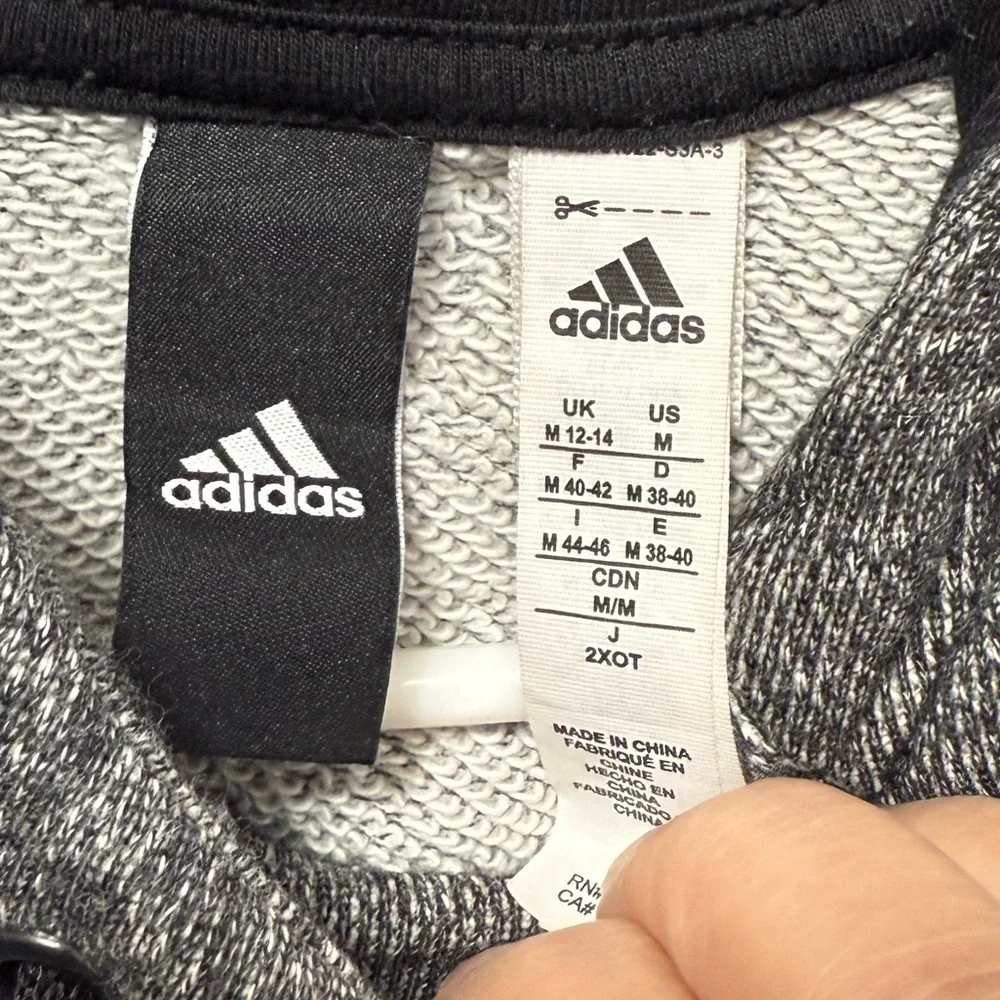 Adidas Gray Hoodie Women’s Size Medium